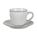 Broste Copenhagen Krus og kopper med hank Nordic Sand Kop m. Underkop i 15 cl, 1