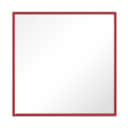 Poster&Frame Spejle Spejl i Rød, B50 x L50 cm, 1
