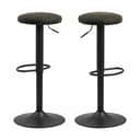 CASA Living Barstole Finch Barstol - 2 stk i antracit, 1