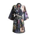 Essenza Morgenkåber Fleur Kimono i Nightblue, Str. M, 1