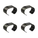 Aida Servietringe og -holdere Servietring - 4 stk. i sort, 1