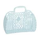 Sun Jellies Øvrigt interiør Retro Basket Small Retro Taske - Lille i Blue B 11 x L 31 x H 25,5 cm, 1