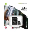 Kingston Øvrigt interiør Micro SD-kort i Sort, 1