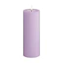 Deluxe Homeart LED-lys Real Flame LED Bloklys i Lavendel, 20 cm, 1
