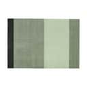 Tica Copenhagen Gulvtæpper Stripes Horisontal Gulvtæppe i Lysgrøn/støvetgrøn/mørkegrøn, B90 x L130 cm, 1