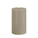 Sirius LED-lys Sille LED Bloklys i Warm Grey, H12,5 x Ø7,5 cm, 1