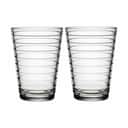 Iittala Vandglas Aino Aalto Vandglas - 2 stk. i Klar, 33 cl, 1