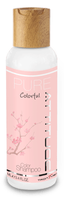 Trontveit Shampoo og hårpleje Pure Attitude Colorful Shampoo i 100 ml, 1