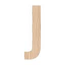 Minifabrikken Vægdekoration Bogstav - J i J, 1