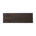 Tica Copenhagen Dørmåtter Uni Color Gulvmåtte i Mørkebrun, B67 x L200 cm, 1