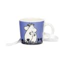 Moomin Arabia Krus og kopper med hank Ferieklar Kærlighed Minikrus i Blå, 1