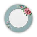 PIP Studio Frokosttallerkener Blushing Birds Blushing Bird Tallerken i blå, 26,5 cm, 1