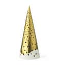 Kähler Fyrfadsstage Nobili Fyrfadsstage - Juletræ i Guldfarvet, 25,5 cm, 1