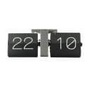 Karlsson Bordure Flip Clock No Case Flip No Case Bordur i Sort, 1