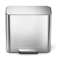 Simplehuman Pedalspande Mini Pedalspand i Børstet stål, 1