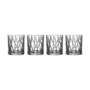 Orrefors Lowball glas City Whiskyglas - 4 stk. i Klar, 25 cl, 1