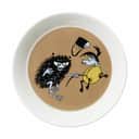 Moomin Arabia Frokosttallerkener Omsorg Tallerken - Stinky i aktion i Stinky i aktion - Brun, 1