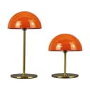 Dyberg Larsen Bordlamper Along Bordlampe - 2 stk. i Orange/ Messing, 1