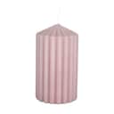 CASA Living Bloklys Rillet Bloklys i Lys Rosa, 1