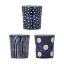 Creative Collection Krus og kopper uden hank Minoa Kop - 3 stk. i Blue, 1