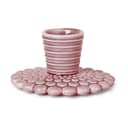 Dottir Kronelysestage Pipanella Bubble Lines Lysestage i Dusty rose, 1