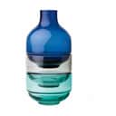 Leonardo Vaser Stabelbar Vase - 3 dele i blå/grøn, 1