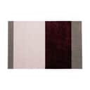 Tica Copenhagen Dørmåtter Stripes Horisontal Gulvmåtte i Bordeaux/Rosa/Sand, B60 x L90 cm, 1