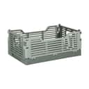 CASA Living Kasser Foldekasse i Grøn, B15 x L22 cm, 1
