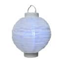 CASA Living Lanterner Solar Lanterne i hvid, 23 cm, 1
