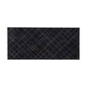 Tica Copenhagen Dørmåtter Lines Gulvmåtte i Sort/grå, B67 x L200 cm, 1