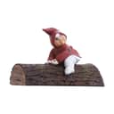 Klarborg Nisser Nisse - Esther på træstamme i 12 cm, 1