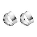 Georg Jensen Servietringe og -holdere Cobra Servietring - 2 stk. i Sølvfarvet, 1