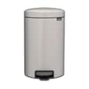 Brabantia Toiletspande NewIcon Pedalspand i Soft Grey, 12 L, 1