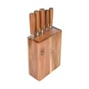 Estia Home Knivblokke med knive Allure Knivblok - 6 dele i Natural, 1