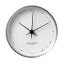 Georg Jensen Vægure Henning Koppel Koppel Vægur i Hvid/Stål, 10 cm, 1