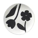 Broste Copenhagen Tallerkener Flora Tallerken i Black/Off White 2, 1