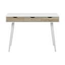 CASA Living Skriveborde Neptun Skrivebord i Lys natur/hvid, 1