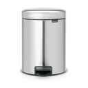 Brabantia Toiletspande NewIcon Pedalspand i Mat/Stål, 5 L, 1