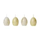 Broste Copenhagen Bloklysestage Egon Figurlys - 4 stk. i Gul, 1