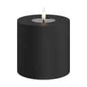 Deluxe Homeart LED-lys Real Flame LED Udendørs Bloklys i Sort, 10 cm, 1