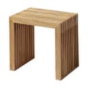 cinas Skamler Rib Skammel i Teak, 1