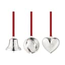 Georg Jensen Juleophæng Christmas Collectibles CC 2025 Juleornamentsæt - 3 stk. i Sølv, 1