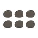 RAW by Aida Glasbrikker og coasters Buffalo Coaster - 6 stk. i Clay, 1