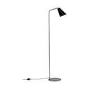 Dyberg Larsen Gulvlamper Oswald Gulvlampe i Sort/ Børstet stål, 1