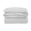 Lexington Sengetøj Hotel Percale Dynebetræk i White/Lt Beige, B200 x L220 cm, 1