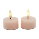 Sirius LED-lys Sille Genopladelig Sille LED Fyrfadslys - 2 stk. i Dusty Peach, 1