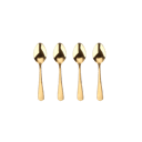 Aida Kaffe- og teskeer Atelier Kaffeske - 4 stk. i Guld, 1