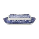 Spode Smørbokse Blue Italian Blue Italien Smørboks i blå/hvid, 1