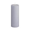 Deluxe Homeart LED-lys Real Flame LED Bloklys i Dust blue, 20 cm, 1