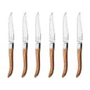 CASA Living Steakknive Ranch Steakkniv - 6 stk. i Lyst træ, 1
